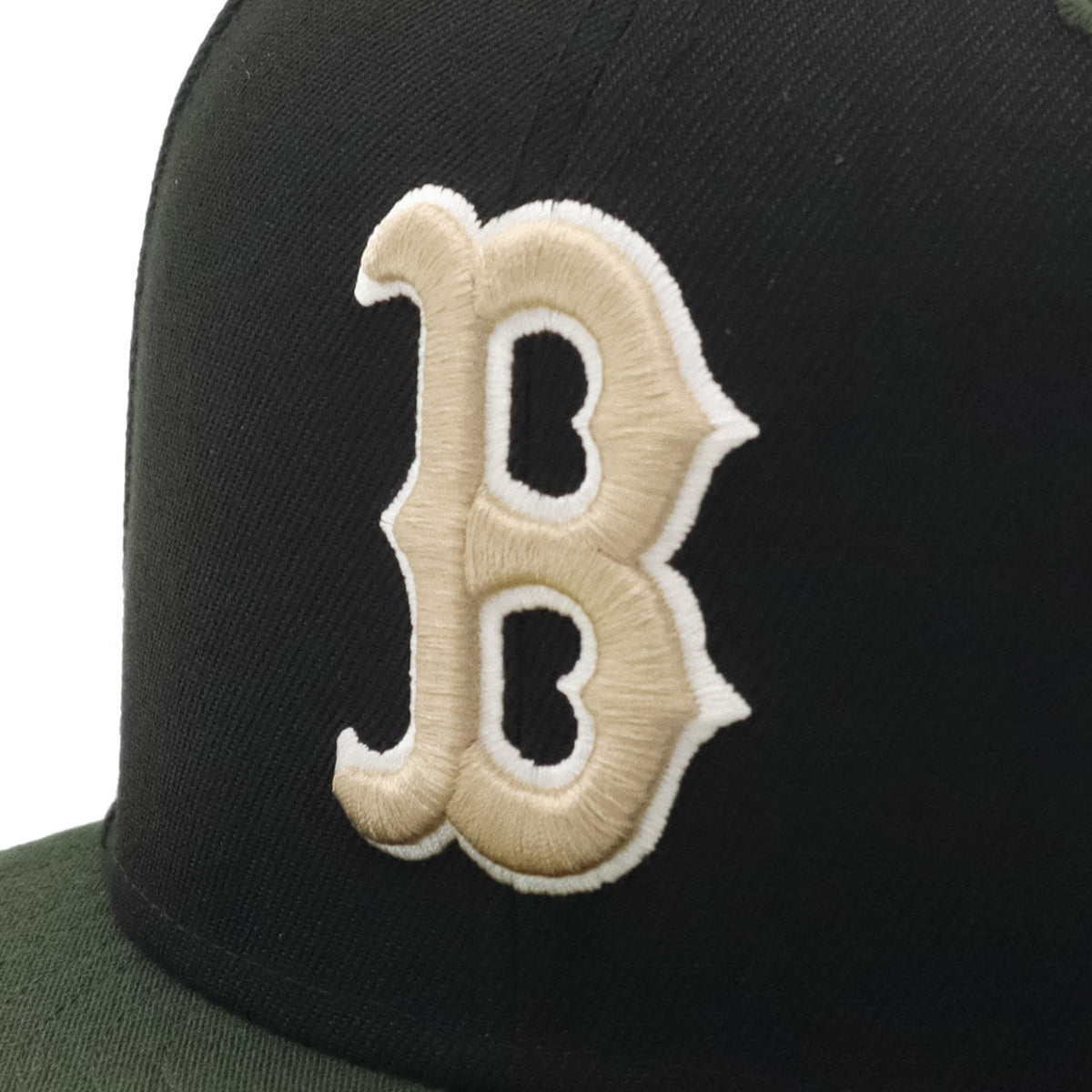 ニューエラ キャップ 59FIFTY 2-TONE UNDER VISOR BOSブラック