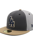 ニューエラ 59FIFTY UNDER VISOR LAダークグラファイト