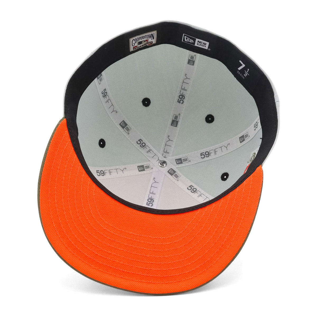 ニューエラ キャップ 59FIFTY SIDE PATCH UNDER VISOR LAストーン/N