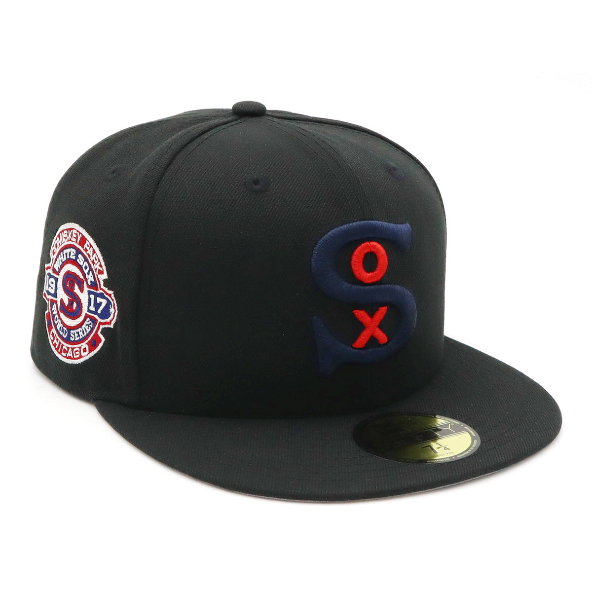 [別注] NEW ERA 59FIFTY SIDE PATCH BLACK x GRAY – ONSPOTZ