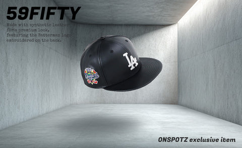 [別注] NEW ERA 59FIFTY SIDE PATCH SYNTHETIC LEATHER MLB