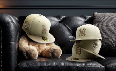 [別注] NEW ERA 59FIFTY SIDE PATCH 2-TONE CHROME X STONE