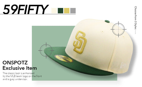 [別注] NEW ERA 59FIFTY 2-TONE UNDER VISOR MLB
