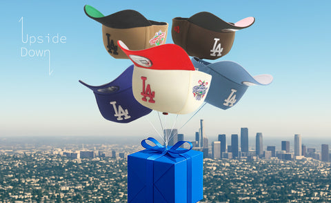 [別注] NEW ERA 9FORTY A-FRAME UPSIDE DOWN LA