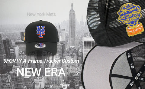 [別注] NEW ERA 9FORTY A-FRAME TRUCKER SIDE PATCH MLB