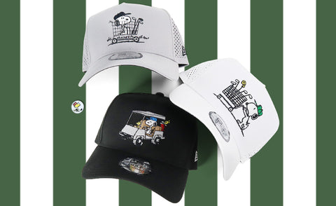 [別注] NEW ERA 9FORTY A-FRAME ONPAR PEANUTS SNOOPY