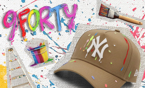 [別注] NEW ERA 9FORTY A-FRAME SPLASH EMBROIDERY