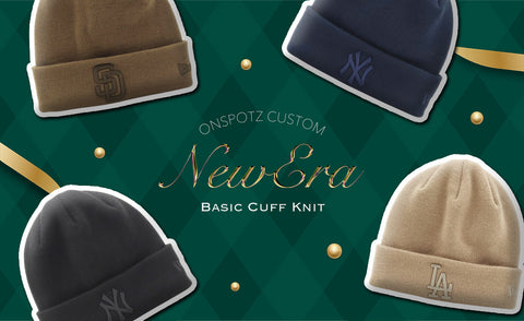 [別注] NEW ERA BASIC CUFF KNIT TONAL COLOR MLB