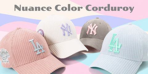 [別注] NEW ERA 9FORTY NUANCE COLOR CORDUROY MLB