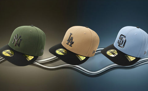 [別注] NEW ERA PRECURVED 59FIFTY METAL BADGE MLB