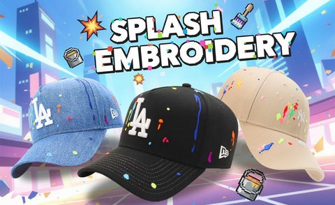 [別注] NEW ERA SPLASH EMBROIDERY MLB