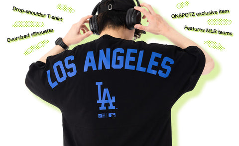 [別注] NEW ERA S/S DROP SHOULDER TEE MLB