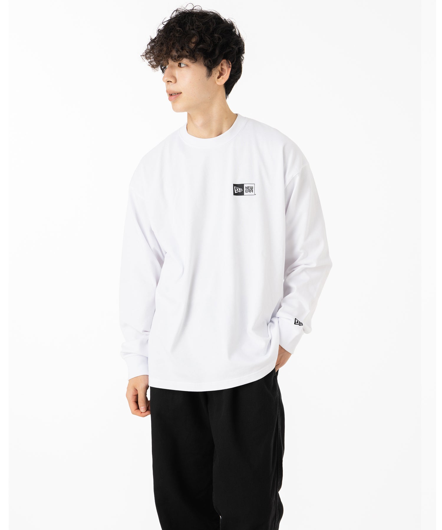Barcode L/S Tee（WHITE） – Luamoda
