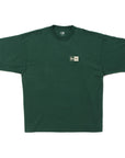 ニューエラ S/S OVERSIZED COTTON TEE BOX LOGO ダークグリーン/ベージュ