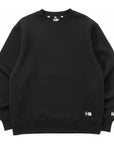 ニューエラ TECH SWEAT CREW NECK BOX LOGO ブラック