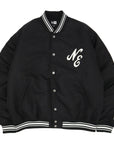 ニューエラ NYLON VARSITY JACKET ブラック