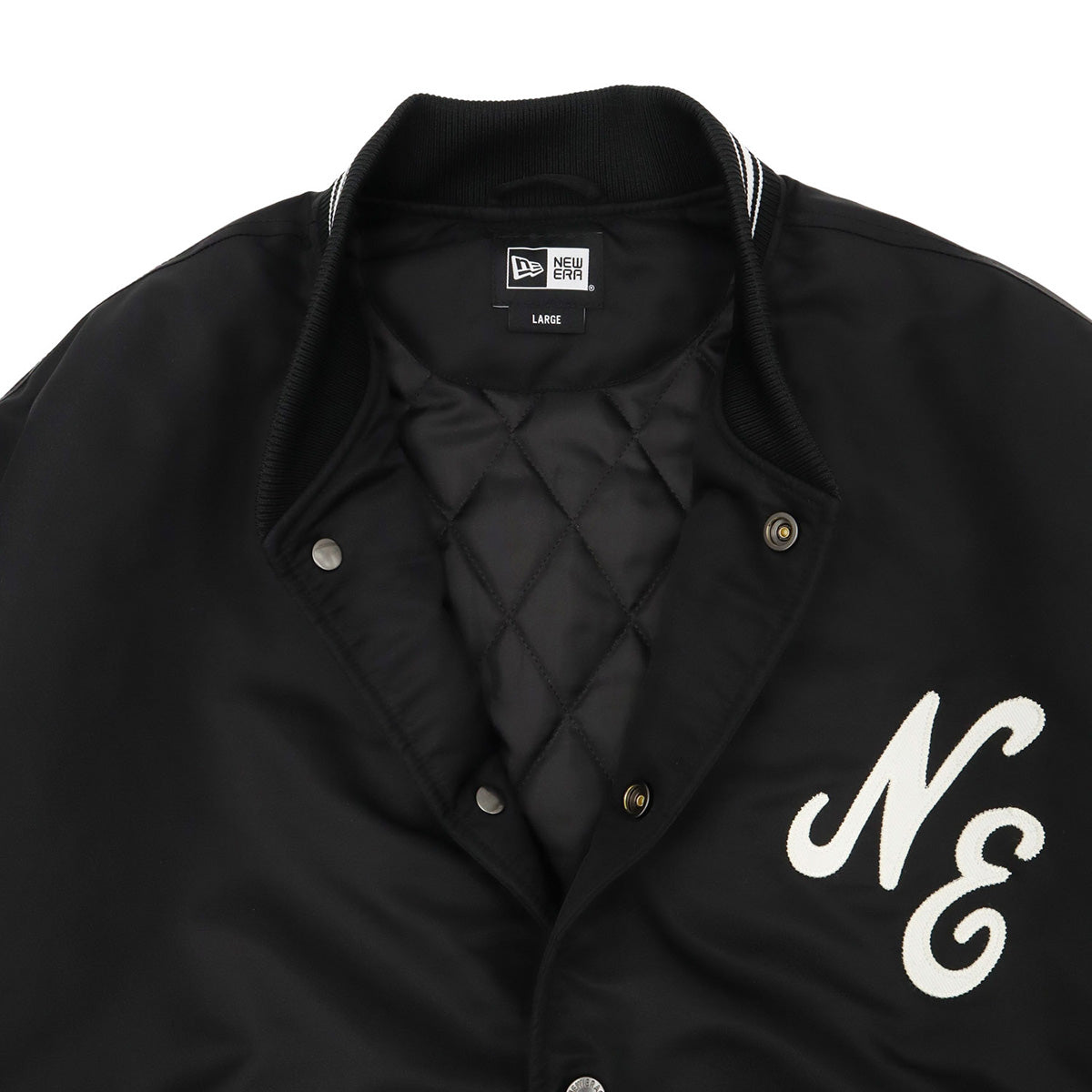 ニューエラ NYLON VARSITY JACKET ブラック