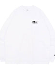 ニューエラ L/S COTTON TEE BOX LOGO ホワイト