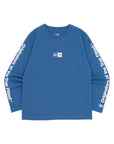 ニューエラ YOUTH L/S COTTON TEE ORIGINATORS OF THE TRUE FITTED アトランティックブルー