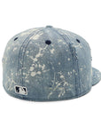 別注 ニューエラ 59FIFTY SPLASH PAINT DENIM ウォッシュドデニム