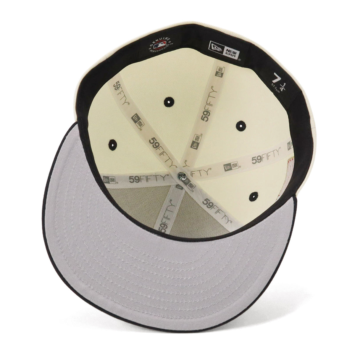 ニューエラ キャップ 59FIFTY SIDE PATCH 2-TONE UNDER VISOR NY