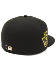 別注 ニューエラ 59FIFTY SIDE PATCH 2-TONE UNDER VISOR NYブラック