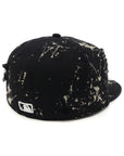 別注 ニューエラ 59FIFTY SPLASH PAINT DENIM ブラック