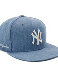 別注 ニューエラ 59FIFTY DENIM NYウォッシュドデニム