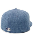 別注 ニューエラ 59FIFTY DENIM NYウォッシュドデニム