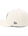 別注 ニューエラ LP 59FIFTY CORDUROY SIDE PATCH NYアイボリー