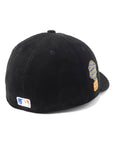 別注 ニューエラ LP 59FIFTY CORDUROY SIDE PATCH NYMブラック