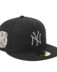 ニューエラ 59FIFTY RHINESTONE SIDE PATCH NYブラック