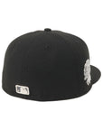 別注 ニューエラ 59FIFTY RHINESTONE SIDE PATCH LAブラック