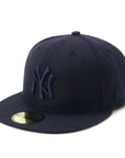 ニューエラ 59FIFTY TONAL COLOR NYネイビー