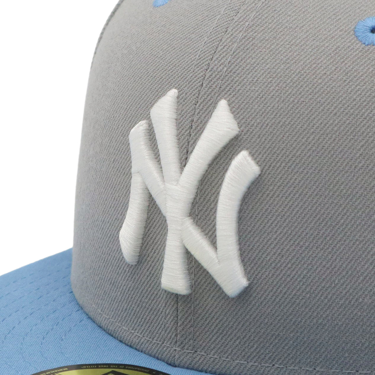 ニューエラ キャップ 59FIFTY 2-TONE NYグレー/スカイブルー