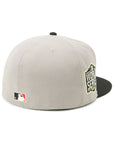 ニューエラ 59FIFTY SIDE PATCH 2-TONE LAグレー/ブラック