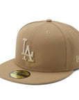 ニューエラ 59FIFTY TONAL COLOR LAカーキ