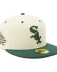 ニューエラ 59FIFTY SIDE PATCH 2-TONE CWSクローム/Dグリーン