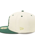 ニューエラ 59FIFTY SIDE PATCH 2-TONE CWSクローム/Dグリーン