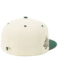 ニューエラ 59FIFTY SIDE PATCH 2-TONE CWSクローム/Dグリーン