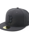 ニューエラ 59FIFTY TONAL COLOR BOSグラファイト