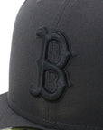 ニューエラ 59FIFTY TONAL COLOR BOSグラファイト