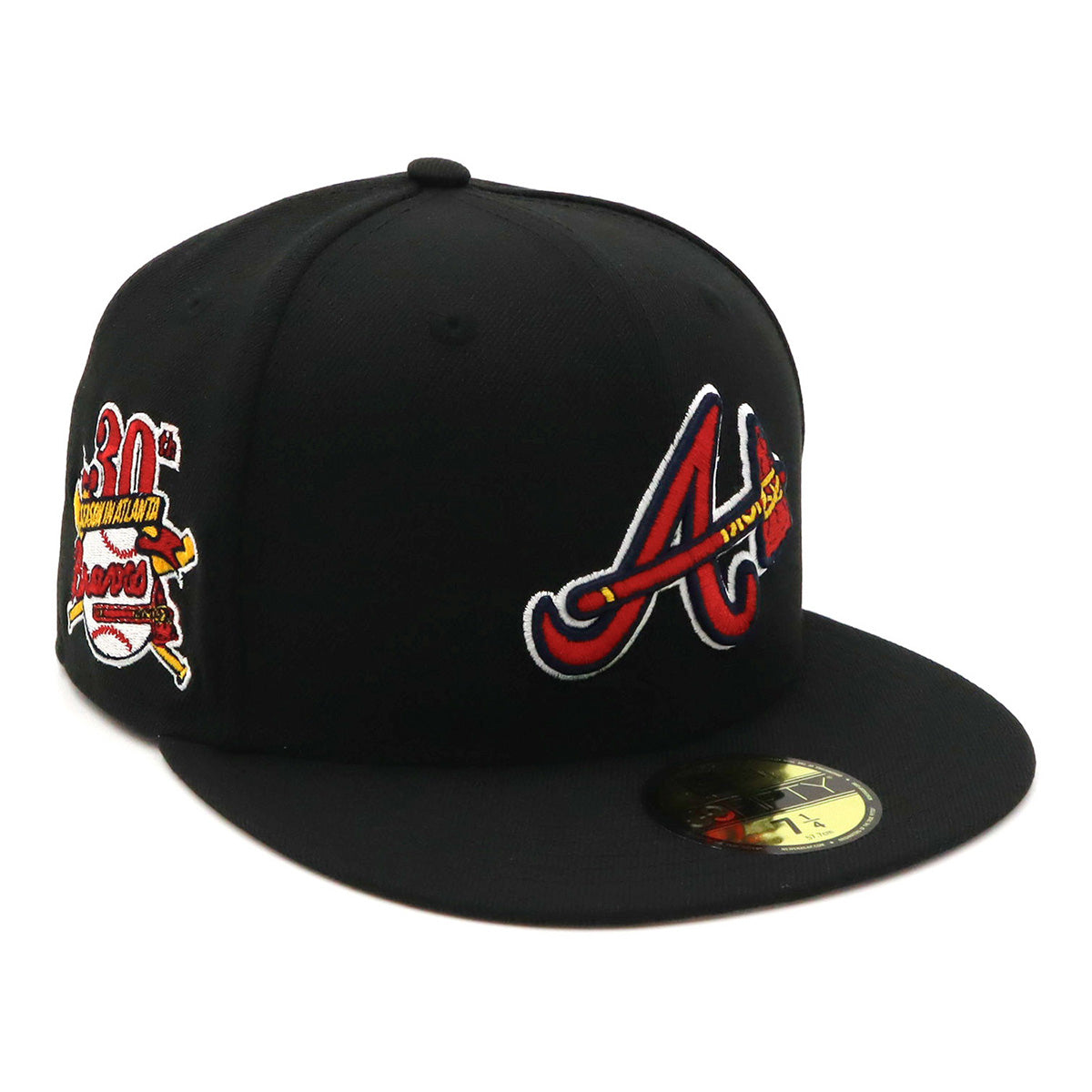 ニューエラ 59FIFTY SIDE PATCH UNDER VISOR ATLブラック2