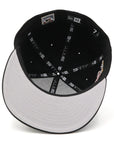 ニューエラ 59FIFTY SIDE PATCH UNDER VISOR ATLブラック2