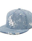 ニューエラ 59FIFTY SPLASH PAINT DENIM LAウォッシュドデニム