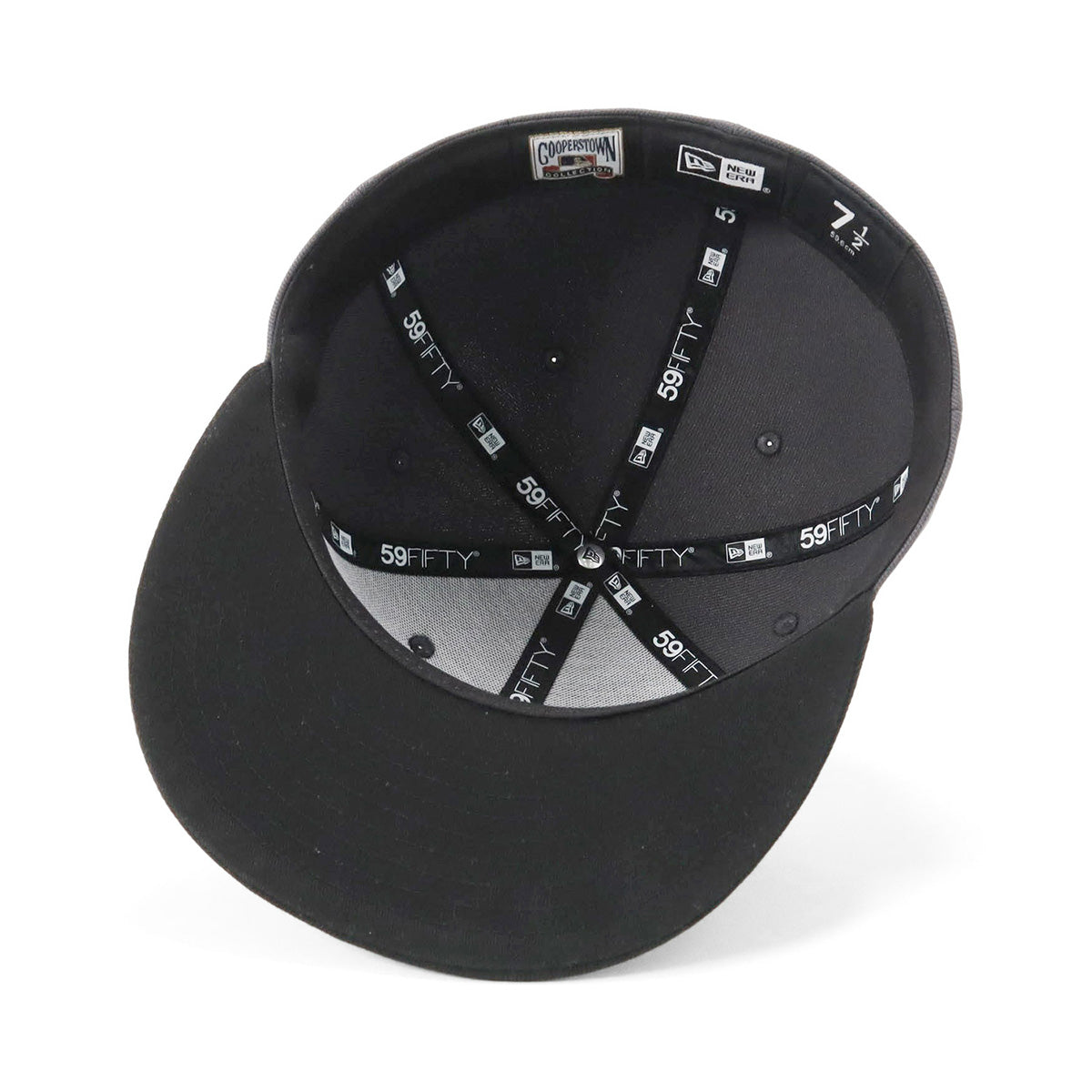 ニューエラ キャップ 59FIFTY SIDE PATCH 2-TONE NYダークグラファイト