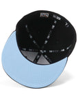 ニューエラ 59FIFTY SIDE PATCH 2-TONE UNDER VISOR LAブラック