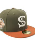 ニューエラ 59FIFTY SIDE PATCH 2-TONE UNDER VISOR CWSニューオリーブ