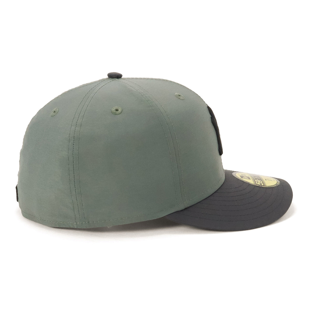 ニューエラ PRE-CURVED 59FIFTY VINTAGE NYLON 2-TONE NYサンドグレー