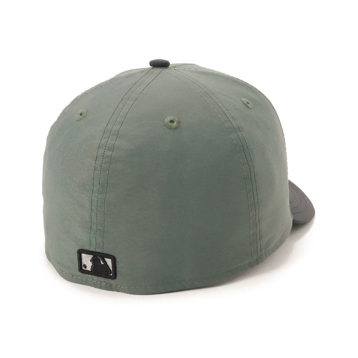 ニューエラ PRE-CURVED 59FIFTY VINTAGE NYLON 2-TONE NYサンドグレー